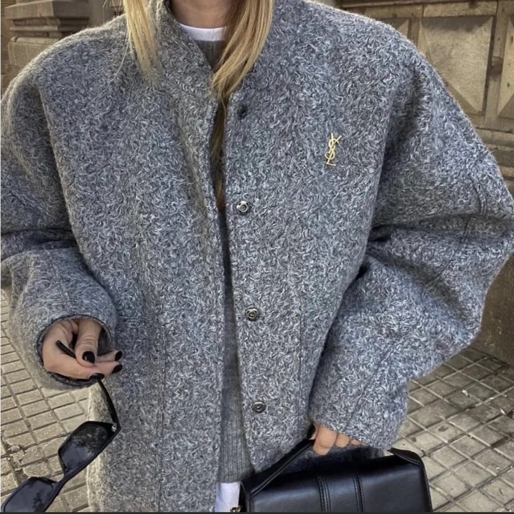 Zara Texture Bomber Jacket